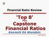 Top 8. Capstone Financial Ratios