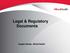 Legal & Regulatory Documents. Angela Henjak, Alfred Health