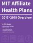 MIT Affiliate Health Plans