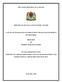 THE UNITED REPUBLIC OF TANZANIA MINISTRY OF FINANCE AND ECONOMIC AFFAIRS A STUDY ON INTEGRATION OF EMPLOYMENT ISSUES IN DEVELOPMENT FRAMEWORKS