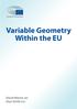 Variable Geometry Within the EU