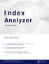 Index. Analyzer. Select Sector Indices. December Evaluate Select Sector Indices based on investment merit using fundamental data and analysis