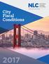 NATIONAL LEAGUE OF CITIES. City Fiscal Conditions