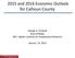 2015 and 2016 Economic Outlook for Calhoun County