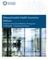 Massachusetts Health Insurance Reform Impact on Insurance Markets, Pricing and Profitability - Executive Summary