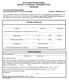 APPLICATION FOR EMPLOYMENT DISTRICT 19, MEDICAL EXAMINERS OFFICE