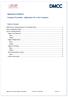 Application Guideline. Company Formation Application for a New Company. Table of Contents
