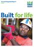 Annual Integrated Report Built for life