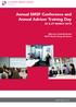 Annual SMSF Conference and Annual Adviser Training Day