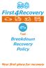 Taxi. Breakdown Recovery Policy. Your first place for recovery