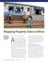 Africa s enormous challenges and. Mapping Property Taxes in Africa. Riël C.D. Franzsen and Joan M. Youngman