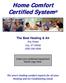 Home Comfort Certified System