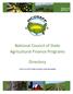 National Council of State Agricultural Finance Programs