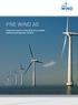PNE WIND AG. Financial report on the first nine months and the third quarter of 2013