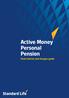 Active Money Personal Pension. Fund choices and charges guide