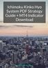 Ichimoku Kinko Hyo System PDF Strategy Guide + MT4 Indicator Download