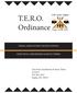 T.E.R.O. Ordinance TRIBAL EMPLOYMENT RIGHTS OFFICE FORT PECK ASSINIBOINE & SIOUX TRIBES