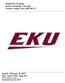 Request for Proposal Eastern Kentucky University Virtual Campus Tour (RFP 68-17)