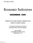 Economic Indicators DECEMBER Prepared for the Joint Economic Committee by the Council of Economic Advisers