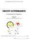 GROUP GOVERNANCE. Constitution & Compliance. March 2016 Version 4 (Updates in line with POR changes March 2016)