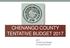 CHENANGO COUNTY TENTATIVE BUDGET Preliminary Budget For Board Review