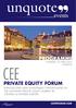 CEE PROGRAMME THURSDAY, 25 APRIL 2013, WARSAW PRIVATE EQUITY FORUM