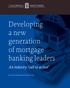 Developing a new generation of mortgage banking leaders