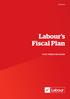 labour.org.nz Labour's Fiscal Plan POST PREFU REVISION