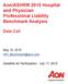 Aon/ASHRM 2015 Hospital and Physician Professional Liability Benchmark Analysis Data Call