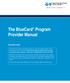 The BlueCard Program Provider Manual