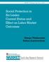 Social Protection in Sri Lanka: Current Status and Effect on Labor Market Outcomes
