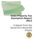 Iowa Property Tax Exemption Report A Report from the Governor s Nonprofit Project