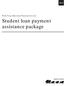 Wells Fargo Education Financial Services. Student loan payment assistance package
