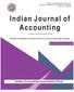 Indian Journal of Accounting Global Impact Factor (Indexed in COSMOS Foundation & Electronic Journal Library EZB, Germany)