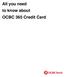 All you need to know about OCBC 365 Credit Card