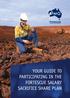 YOUR GUIDE TO PARTICIPATING IN THE FORTESCUE SALARY SACRIFICE SHARE PLAN