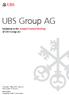 UBS Group AG. a b. Invitation to the Annual General Meeting of UBS Group AG