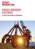 CROSS-BORDER LISTINGS A GUIDE FOR MINING COMPANIES