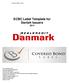 ECBC Label Template for Danish Issuers 2014