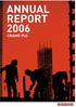 ANNUAL REPORT 2006 CRAMO PLC