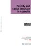 Poverty and Social Exclusion in Australia
