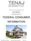 FEDERAL CONSUMER INFORMATION