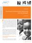 KENYA. Four Kenyan Counties Develop Costed Family Planning Strategies. January 2015 CASE STUDY. an evidence-based advocacy initiative