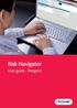 Risk Navigator. User guide - Prospect