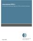 International IFRS 3. An Analysis of the International Application of IFRS 3, Business Combinations