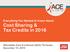 Everything You Wanted to Know About Cost Sharing & Tax Credits in Affordable Care Enrollment (ACE) TA Center December 10, 2015