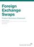 Foreign Exchange Swaps