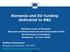 Romania and EU funding dedicated to R&I
