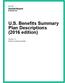 U.S. Benefits Summary Plan Descriptions (2016 edition) Section 12 Retiree medical benefits
