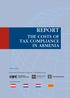 REPORT THE COSTS OF TAX COMPLIANCE IN ARMENIA. Yerevan In partnership with